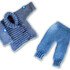 PDF-Set 2 in 1: children's jacket & trousers "Denim", size 0 m- 4 y