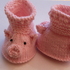 Babyschuhe Schweinchen