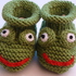 Babyschuhe Frosch