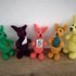 Crochet pattern: Colorful Kangaroos