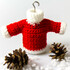 Amigurumi Miniature Sweater Crochet Pattern DIY