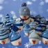 Advent Calendar Fridolin frosty & his snow elves, crochet pattern