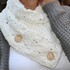 crochet pattern shawl collar "wintertime"