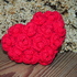 Red Rose Heart - crochet pattern