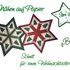 Stern 9  -  Paper Piecing  -  Schnitt für einen Weihnachtsstern