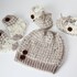 Strickanleitung Baby-Set, Mütze, Booties und Söckchen, ca. 0 - 5 Monate