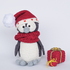 Haekelicious Weihnachts-Pinguin mit Geschenken