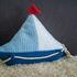 Crochet Pattern Sail Boat Pillow