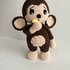 Crochet Pattern Cute Monkey Amigurumi PDF