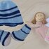 Strickanleitung Babyset- Babymütze und Babyschuhe von 0-6 Monaten tragbar