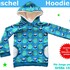 Kuschelhoodie für Kinder, Hoodie - Schnittmuster & Anleitung