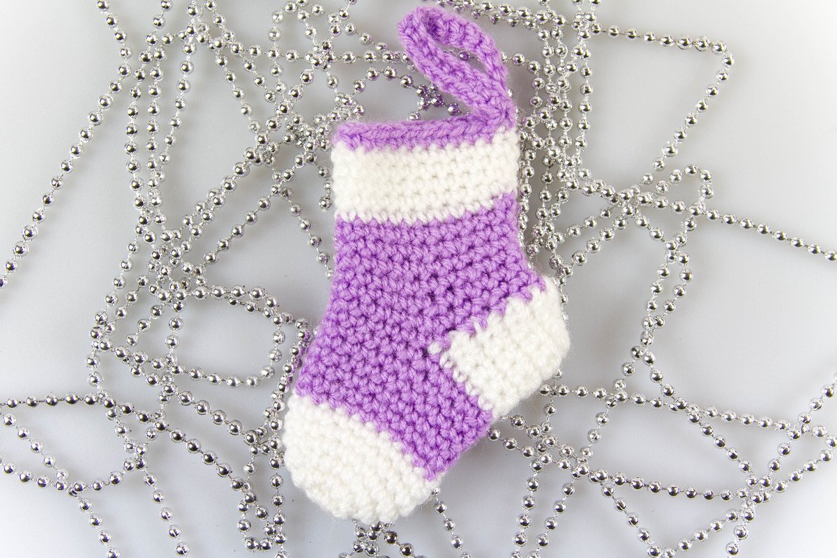 Amigurumi Christmas Socks Ornaments Crochet Pattern - Photos and pictures