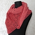 Knitting pattern shawl Amrun