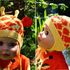 Giraffe Earflap Hat Knitting Pattern