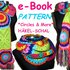 e-Book *eXtralanger Schal* Häkelanleitung, pdf-Datei, *Circles & More* Häkelschal, Granny Square, Kreis und Quadrate