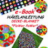 E-Book *Decke - Blanket FloWer PoWer* Häkelanleitung, pdf-Datei, Häkeldecke, Granny Square, 