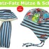 Ratz-Fatz Mütze & Schal - Schnittmuster & Nähanleitung