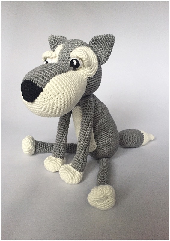 Häkelanleitung amigurumi Wolf - Photos and pictures