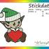 Stickdatei "Wichtel" Pes Format (Deco, Brother, Babylock)