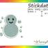 Stickdatei "Schneemann - Winter" Pes Format (Deco, Brother, Babylock) 