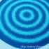 Round rug crochet pattern 041