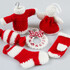 Amigurumi Dolls Christmas Ornaments Wreath Sweater Angel Stocking Mitten Crochet Pattern