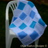 Patchwork baby blanket knit/crochet pattern 042