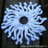 Scrunchie Chrysanthemum crochet pattern 071