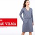 FrauVilma - Jerseykleid in Wickeloptik