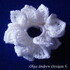 Wedding scrunchie Dahlia crochet pattern 022