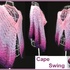 Cape Swing aus 1 Bobbel gestrickt