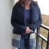 Jacke mit Farbigen-Block-Streifen, E-Book  