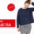 Frau Isa Oversized-Sweater mit Stehkragen