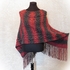 Strickanleitung Poncho stricken mit Fransen Siria