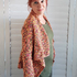 Sunset Reversible Sleeved Shawl (Cardigan)