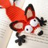 Amigurumi Crochet Fox Bookmark