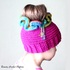 Messy Bun Hat, Ponytail Hat Crochet Pattern