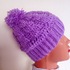 Quick and Easy Cabled Beanie Crochet Pattern, Eli beanie, Pompom Hat Age 2 to Adult 