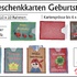 Stickdatei Ith Geschenkarten Geburtstag für den 10x10 Rahmen