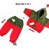 2 PDFs Spar-Set: Jacke + Hose "Erdbeere", Gr. 56-116