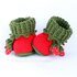 Babyschuhe "Erdbeere", Gr. 0 - 12 M.