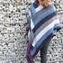 Trendiger Poncho mit Streifen; E-Book