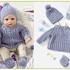 Baby-Set Junge stricken