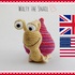 Walty the snail - crochet pattern for US/UK