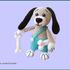 Crochet pattern Dog Waldemar