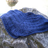 Lace and textured shawl knitting pattern