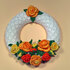 Crochet Pattern Rose Wreath