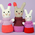 Mini Bunny "The Stash Gobblers #04" knitting pattern