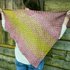 triangular shawl "Erica", for beginner