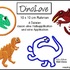 Stickdateien Dino-Love für den 10x10 Rahmen